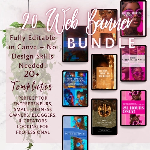 20+ Web & Social Media Banner Kit