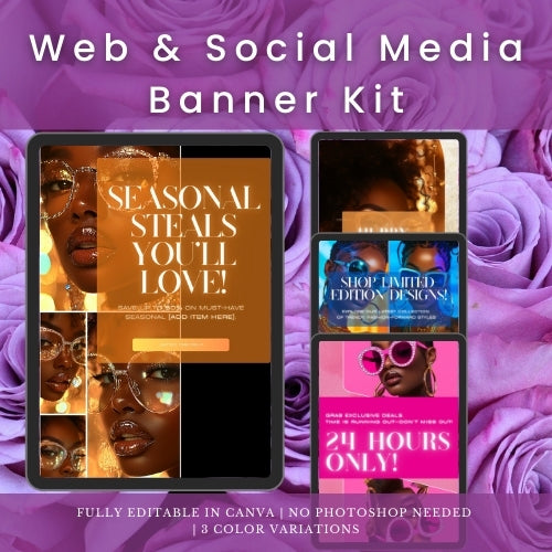 20+ Web & Social Media Banner Kit