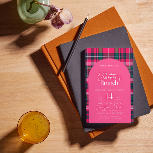 Valentine's Brunch Invitation Template – Editable Digital Download